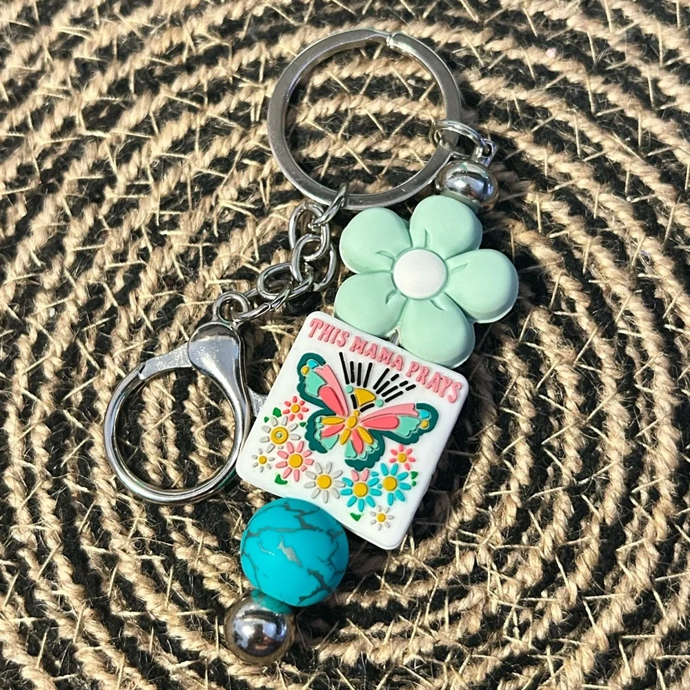 Praying mom Keychain